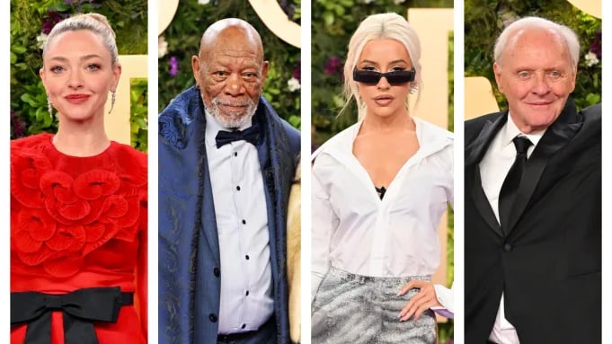 Morgan Freeman, Anthony Hopkins, Amanda Seyfried & Christina Aguilera Hit Star-Studded Joy Awards As Egyptian Picture ‘Sons Of Risk 3’ Tops Public-Voted Prizes