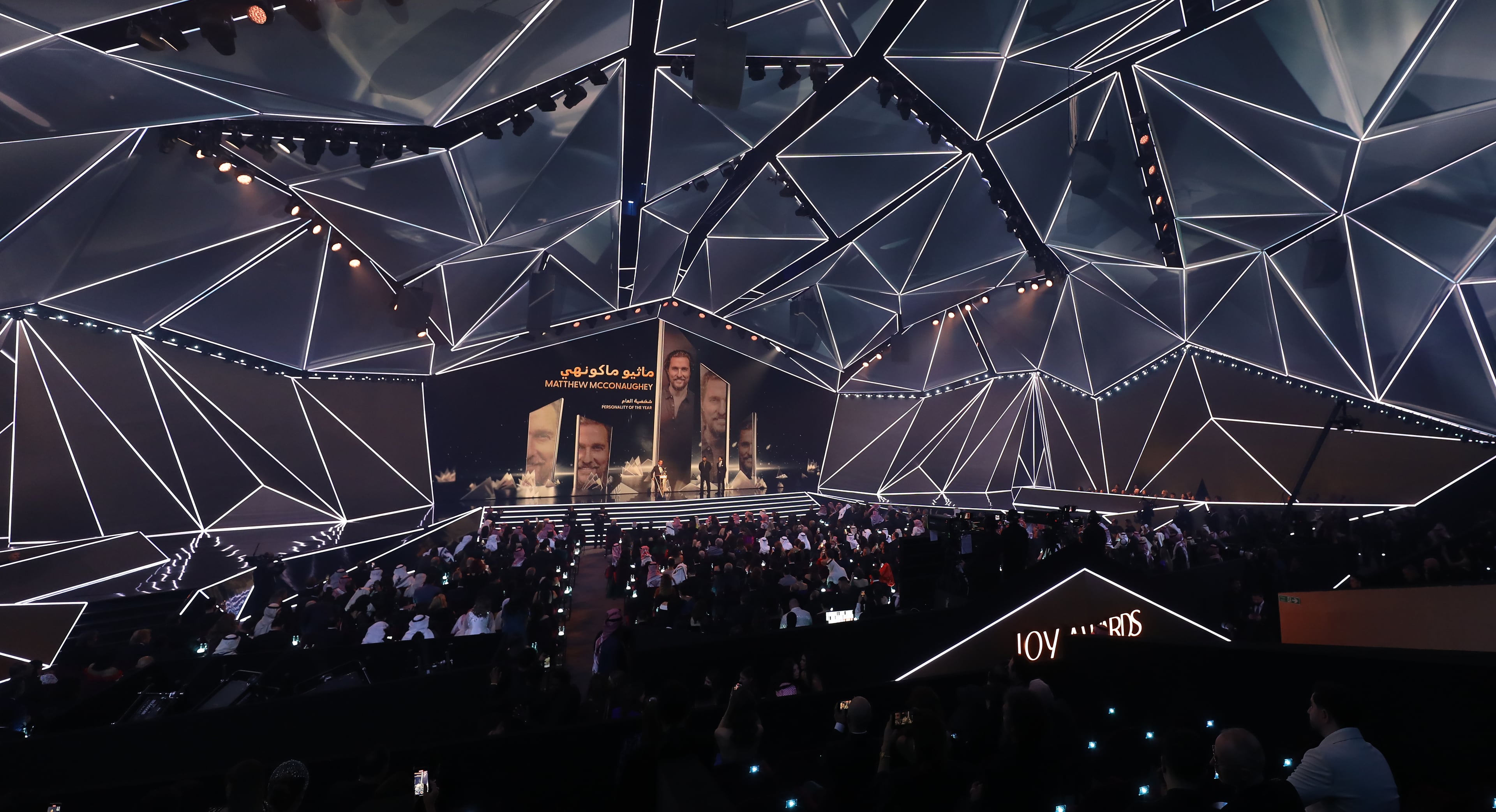 Joy Awards Celebrate 2024 Achievements in Cinema, Drama, Music, Sports, and Influencers from Riyadh